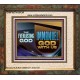 THE EVERLASTING GOD IMMANUEL..GOD WITH US  Contemporary Christian Wall Art Portrait  GWFAITH13134  