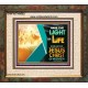 THE LIGHT OF LIFE OUR LORD JESUS CHRIST  Righteous Living Christian Portrait  GWFAITH9552  