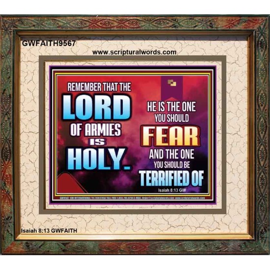 FEAR THE LORD WITH TREMBLING  Ultimate Power Portrait  GWFAITH9567  