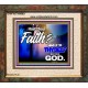 THY FAITH MUST BE IN GOD  Home Art Portrait  GWFAITH9593  
