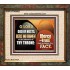 MERCY AND TRUTH SHALL GO BEFORE THEE O LORD OF HOSTS  Christian Wall Art  GWFAITH9982  "18X16"