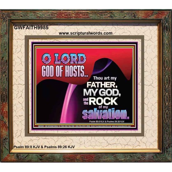 THOU ART MY FATHER MY GOD  Bible Verse Portrait  GWFAITH9985  