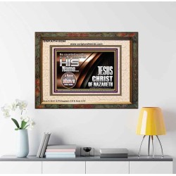 BE COUNTED WORTHY OF THE LORD  Décor Art Works  GWFAITH10294  "18X16"