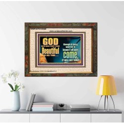 GOD HATH MADE EVERYTHING BEAUTIFUL ALLELUIA  Children Room  GWFAITH10360  "18X16"