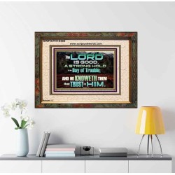 TRY HIM THE LORD IS GOOD ALL THE TIME  Ultimate Power Picture  GWFAITH10383  "18X16"