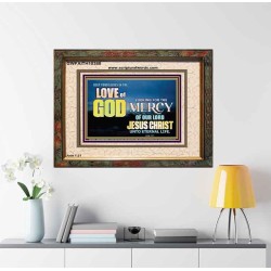 KEEP YOURSELVES IN THE LOVE OF GOD           Sanctuary Wall Picture  GWFAITH10388  "18X16"