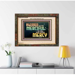 THE MERCIFUL SHALL OBTAIN MERCY  Religious Art  GWFAITH10484  "18X16"