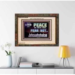 JEHOVAHSHALOM PEACE BE UNTO THEE  Christian Paintings  GWFAITH10540  "18X16"