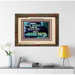 THE WORD IS NIGH THEE  Christian Quotes Portrait  GWFAITH10555  "18X16"