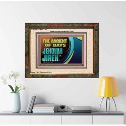 THE ANCIENT OF DAYS JEHOVAH JIREH  Scriptural Décor  GWFAITH10732  "18X16"