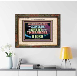 GREAT ARE THY TENDER MERCIES O LORD  Unique Scriptural Picture  GWFAITH12180  "18X16"