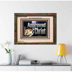 APPROVED IN CHRIST  Wall Art Portrait  GWFAITH13098  