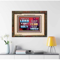 FEAR THE LORD WITH TREMBLING  Ultimate Power Portrait  GWFAITH9567  "18X16"