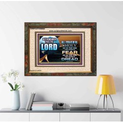 JEHOVAH LORD ALL POWERFUL IS HOLY  Righteous Living Christian Portrait  GWFAITH9568  "18X16"