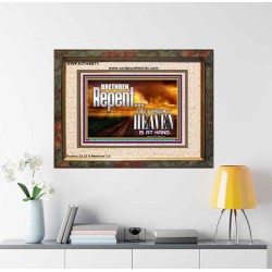 THE KINGDOM OF HEAVEN IS AT HAND  Children Room Portrait  GWFAITH9571  "18X16"