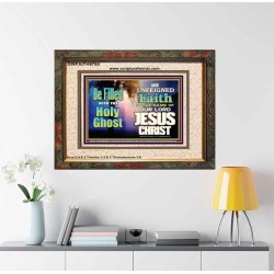 BE FILLED WITH THE HOLY GHOST  Large Wall Art Portrait  GWFAITH9793  "18X16"