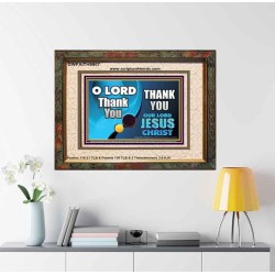THANK YOU OUR LORD JESUS CHRIST  Custom Biblical Painting  GWFAITH9907  "18X16"