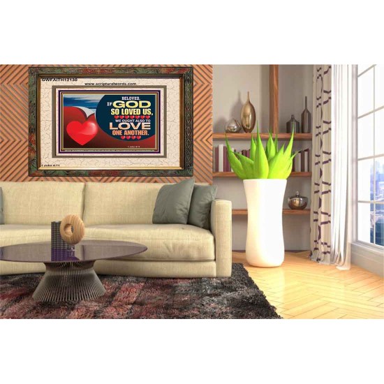 BELOVED IF GOD SO LOVED US  Custom Biblical Paintings  GWFAITH12130  