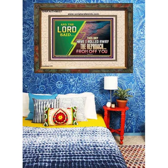 YOUR REPROACH ROLLED AWAY  Children Room Portrait  GWFAITH9537  