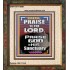 PRAISE GOD IN HIS SANCTUARY  Art & Wall Décor  GWFAITH10061  "16x18"