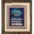 OH YES JESUS LOVED YOU  Modern Wall Art  GWFAITH10070  "16x18"