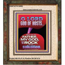 JEHOVAH THOU ART MY FATHER MY GOD  Scriptures Wall Art  GWFAITH10082  "16x18"
