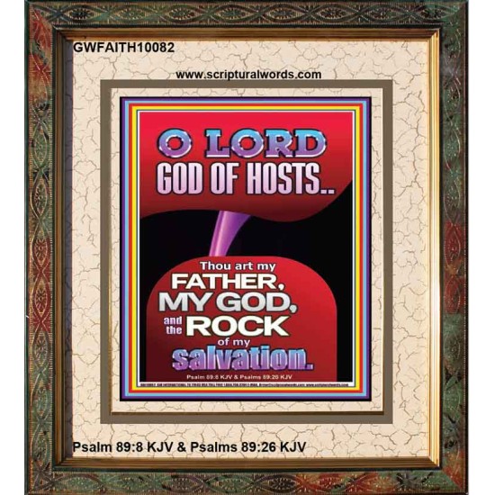 JEHOVAH THOU ART MY FATHER MY GOD  Scriptures Wall Art  GWFAITH10082  