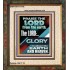 THE LORD GLORY IS ABOVE EARTH AND HEAVEN  Encouraging Bible Verses Portrait  GWFAITH11776  "16x18"