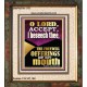 ACCEPT THE FREEWILL OFFERINGS OF MY MOUTH  Encouraging Bible Verse Portrait  GWFAITH11777  