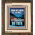 O LORD ALL THY COMMANDMENTS ARE TRUTH  Christian Quotes Portrait  GWFAITH11781  "16x18"