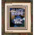THOU ART MY HOPE IN THE DAY OF EVIL O LORD  Scriptural Décor  GWFAITH11803  "16x18"