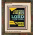 JEHOVAH JIREH HIS JUDGEMENT ARE IN ALL THE EARTH  Custom Wall Décor  GWFAITH11840  "16x18"