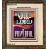 THE VOICE OF THE LORD IS POWERFUL  Scriptures Décor Wall Art  GWFAITH11977  "16x18"