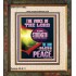 THE VOICE OF THE LORD GIVE STRENGTH UNTO HIS PEOPLE  Bible Verses Portrait  GWFAITH11983  "16x18"
