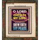 OPEN THOU MY LIPS O LORD MY GOD  Encouraging Bible Verses Portrait  GWFAITH11993  