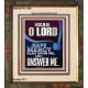 O LORD HAVE MERCY ALSO UPON ME AND ANSWER ME  Bible Verse Wall Art Portrait  GWFAITH12189  