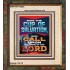 TAKE THE CUP OF SALVATION AND CALL UPON THE NAME OF THE LORD  Scripture Art Portrait  GWFAITH12203  "16x18"