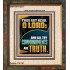 ALL THY COMMANDMENTS ARE TRUTH O LORD  Ultimate Inspirational Wall Art Picture  GWFAITH12217  "16x18"