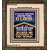 LET MY SUPPLICATION COME BEFORE THEE O LORD  Unique Power Bible Picture  GWFAITH12219  "16x18"