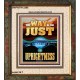 THE WAY OF THE JUST IS UPRIGHTNESS  Scriptural Décor  GWFAITH12288  