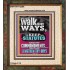 WALK IN MY WAYS AND KEEP MY COMMANDMENTS  Wall & Art Décor  GWFAITH12296  "16x18"