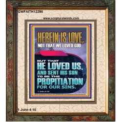THE PROPITIATION FOR OUR SINS  Art & Wall Décor  GWFAITH12298  "16x18"