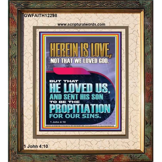 THE PROPITIATION FOR OUR SINS  Art & Wall Décor  GWFAITH12298  