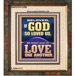 LOVE ONE ANOTHER  Wall Décor  GWFAITH12299  "16x18"