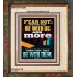 THEY THAT BE WITH US ARE MORE THAN THEM  Modern Wall Art  GWFAITH12301  "16x18"