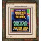 FROM THE RISING OF THE SUN AND THE WEST THERE IS NONE BESIDE ME  Affordable Wall Art  GWFAITH12308  