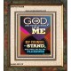 MY COUNSEL SHALL STAND  Ultimate Inspirational Wall Art Portrait  GWFAITH9386  