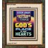 KEEP YOURSELVES FROM IDOLS  Sanctuary Wall Portrait  GWFAITH9394  "16x18"