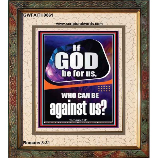 GOD IS FOR US AND WE SHALL NOT FEAR  Church Portrait  GWFAITH9861  