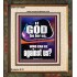 GOD IS FOR US AND WE SHALL NOT FEAR  Church Portrait  GWFAITH9861  "16x18"